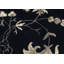 Hand-Knotted High-Quality Black and Ivory Runner
