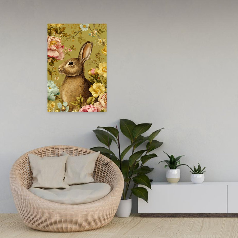 Art mural de Pâques, Springbunyno, H 24 po x l 16 po