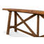 Console en bois massif 93 po Berlin