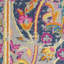 Tapis oriental ivoire / rose / bleu Verda-8859589