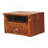 Furniture Solid Wood Turned Wall Nightstand