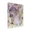 Art mural sur toile tendue - "Crystalline C Courants" par Amy Tieman pour décoration de salon, de chambre à coucher ou de bureau - 18 x 24