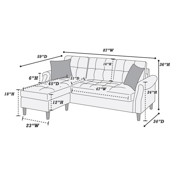 Dimensions du produit