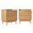 Blairsburg 2-Drawer Solid Wood Nightstands-98921733
