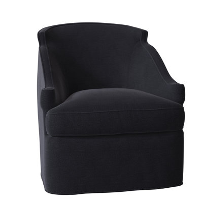 Barbara Sunbrella® Boucle Swivel Armchair