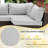 4" Outdoor Replacement Cushion Set Seat/Back Cushion for Patio Furniture-1498791014