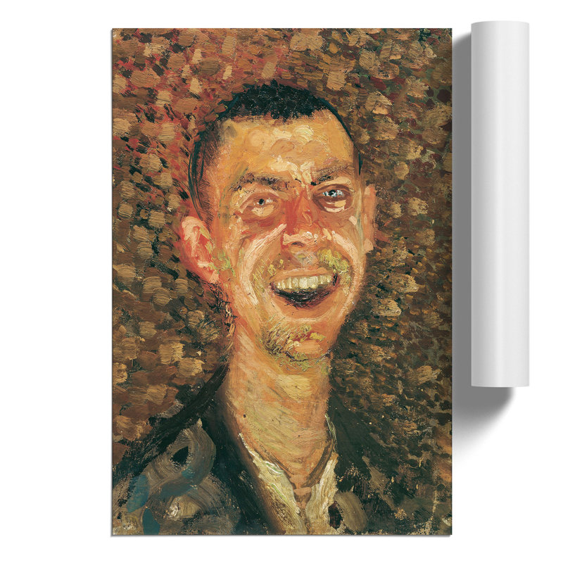 Self Portrait by Richard Gerstl - Frameless Print, 30cm H x 21cm W x 0.1cm D