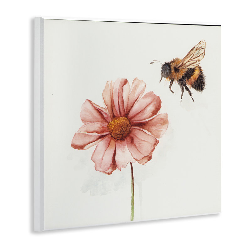 Plaque murale Spring Pollination Bee, design par Cady