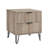 20" Fluted Nightstand  (2-Drawer)-1565994424