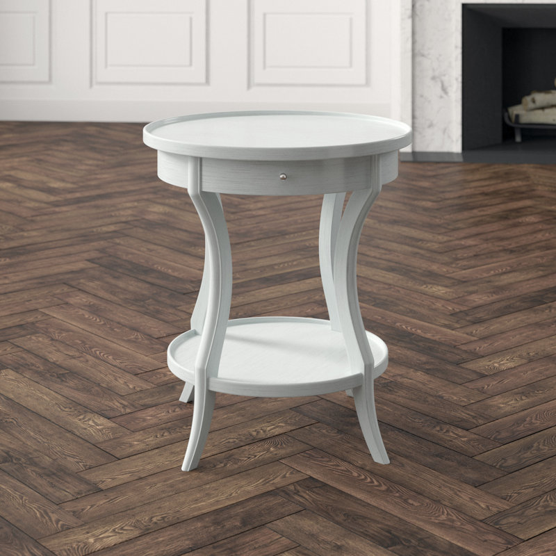 Stacey End Table, Carrara
