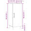 Kortney 34.5cm Sideboard-48134281