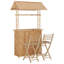 Wilkin 115cm Bar Set