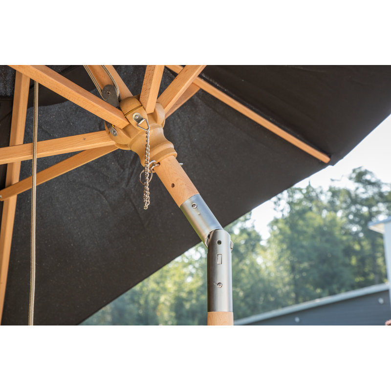 Zaylee 232cm Parasol, Black
