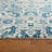 Alessia Floral Ivory/Blue Area Rug-2123856523