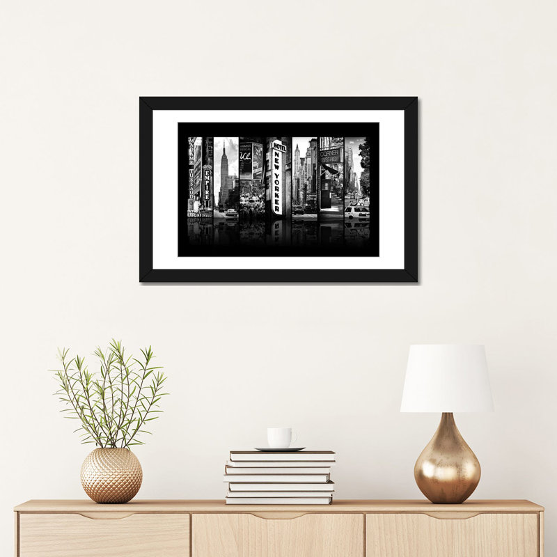 « sept of 7 très b&we v », reproduction de photo sur toile, H 16 po x l 24 po x P 1 po, Papier d'art encadré noir, Blanc