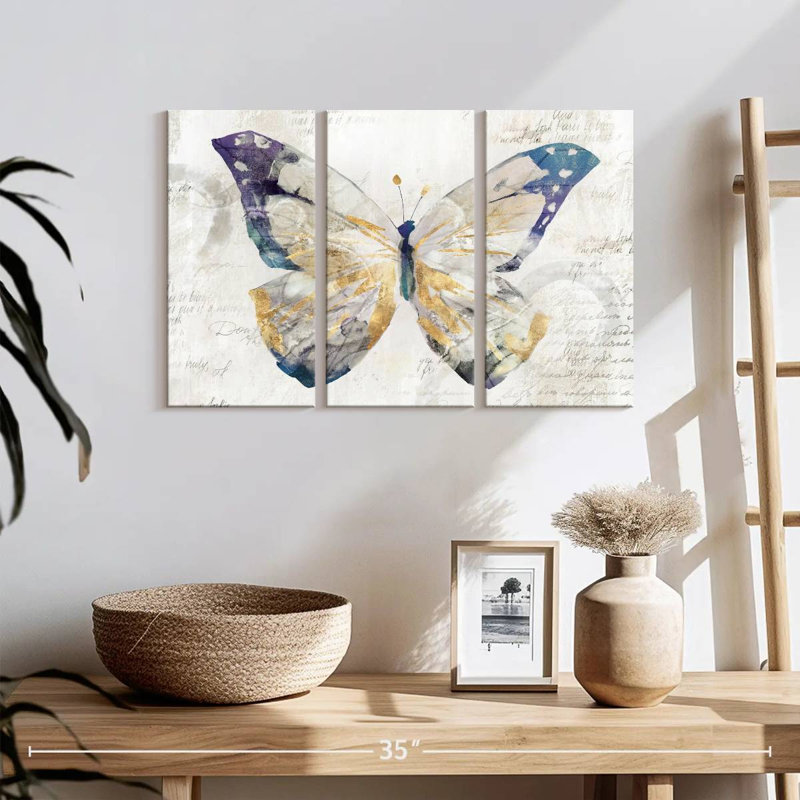 Butterfly Effect I, 14" H x 23" W