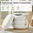 Rosa Modern  Storage 360°Swivel Round Ottoman with Solid Wood Base-1083428973