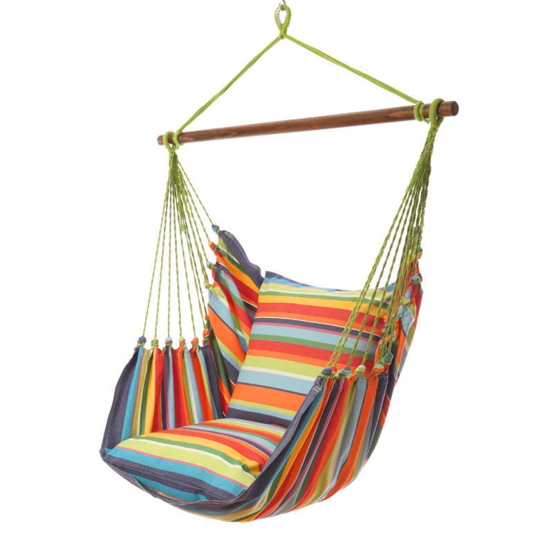 Chaise hamac colorée Grace, Arc-en-ciel