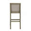 Ensemble de 2 tabourets de bar de 30,5 po de hauteur, structure, coussin en tissu éponge et tabourets de bar rembourrés-772319027