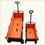 Chariot pliant de grande capacité avec chariot extensible