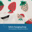 SUR LA TABLE CUISINE ESSENTIALS Ensemble de serviettes de cuisine Quirky Strawberries Fruit rose / vert / crème