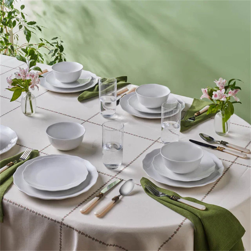 Piece Bone China Dinnerware Set - Service for 6