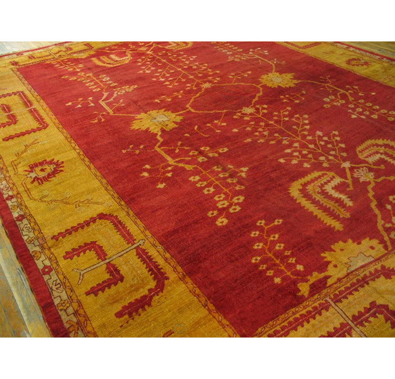 Tapis turc Oushak
