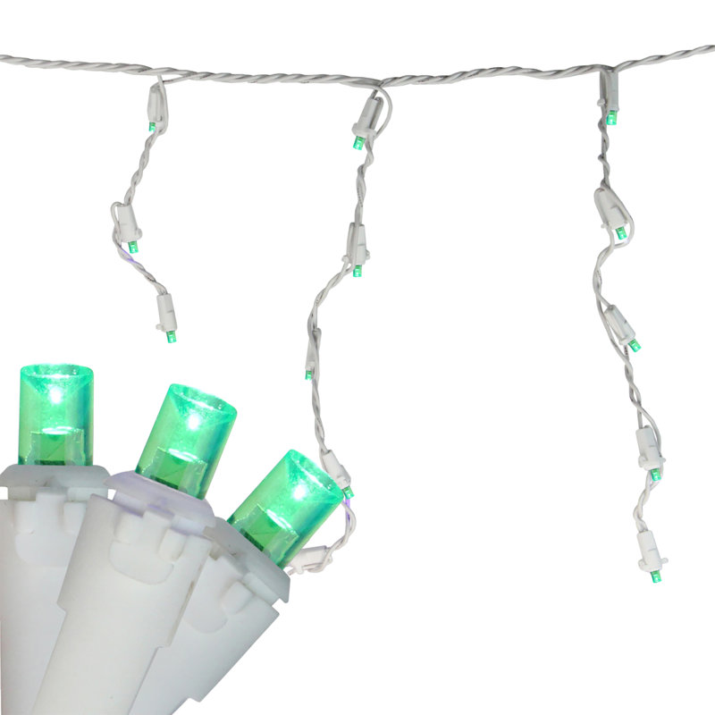 Goldena 105'' LED String Lights, Green, 70