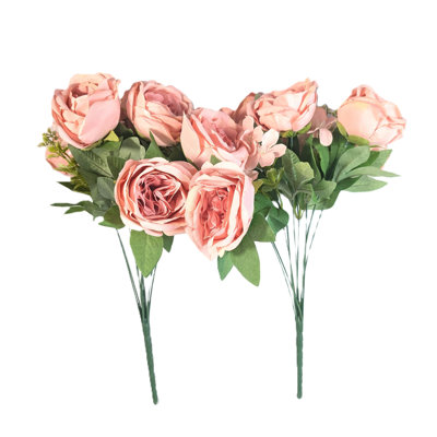 Peonies Silk Flowers