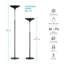 70.9'' LED Torchiere Floor Lamp-18704008