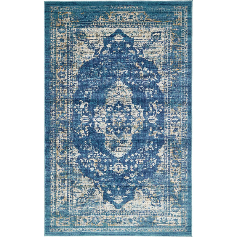 Wimpole Oriental Indoor Rug, Rectangle 5'1" x 8'