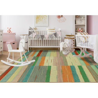 Michaelangelo Wool Striped Indoor Rug