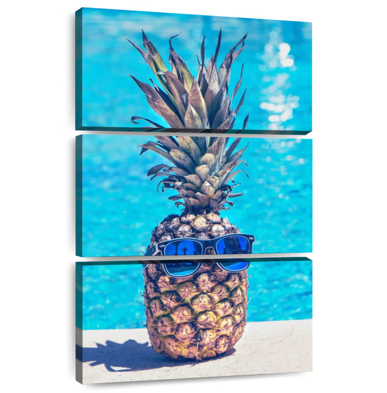 Yarlin Cool Pineapple, 38" H x 24" W