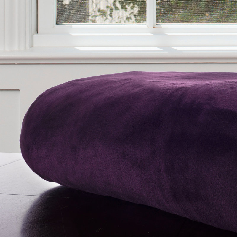 Thick Plush Mink Blanket, Purple