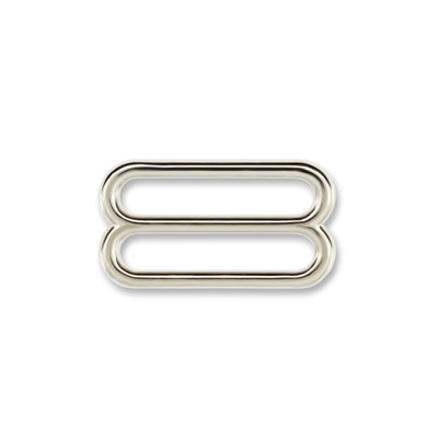 Dritz 1" Slide Adjusters, Silver, 24 pc