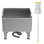 Lavabo de 23,6 po, lavabo commercial, lavabo de service de chambre en acier inoxydable épaissi, laveuse de nettoyage avec laveuse