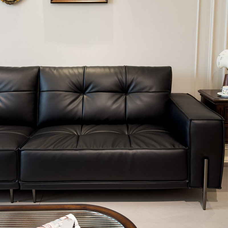 Mid-Century Modern Living Room Straight Sofa