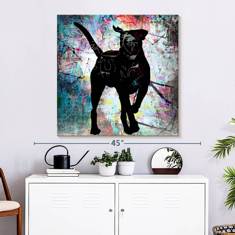 Crowle Playful Puppy III, 33" H x 33" W
