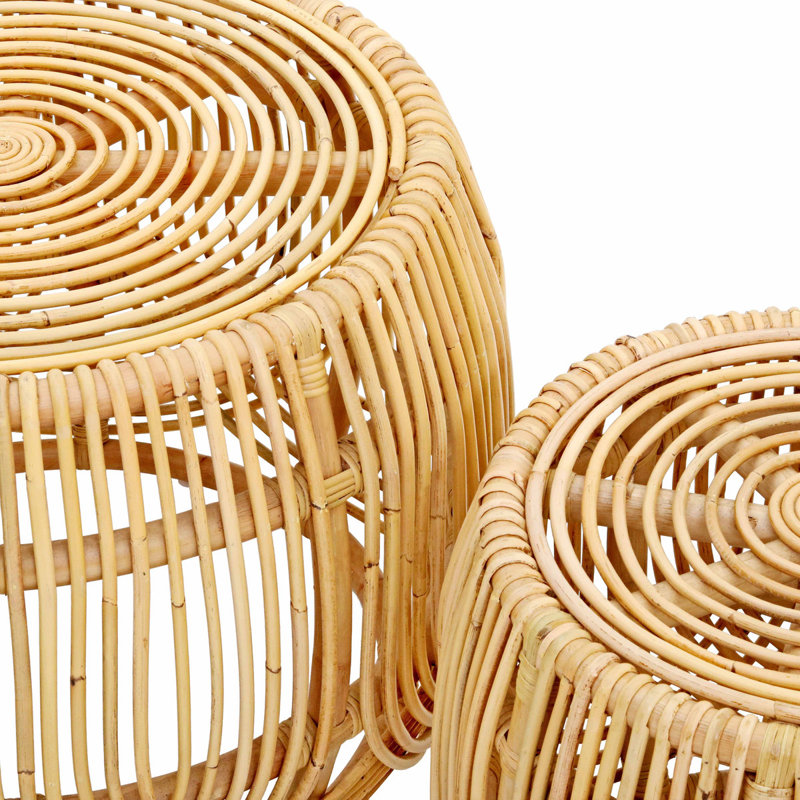 Rattan Nesting Tables