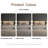 Queen Headboard, Storage, RGB LED Lighting, USB & AC Charging Station, Recessed Baseboard – Modern Wood Bedroom Furniture-1239856385-1239856415