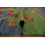 Vibrant Abstract Kilim Area Rug 8x10 to Brighten Any Space Instantly
