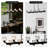 Modern Farmhouse Style Crystal Hanging Chandelier Pendant Light Fixture With 10 Lights