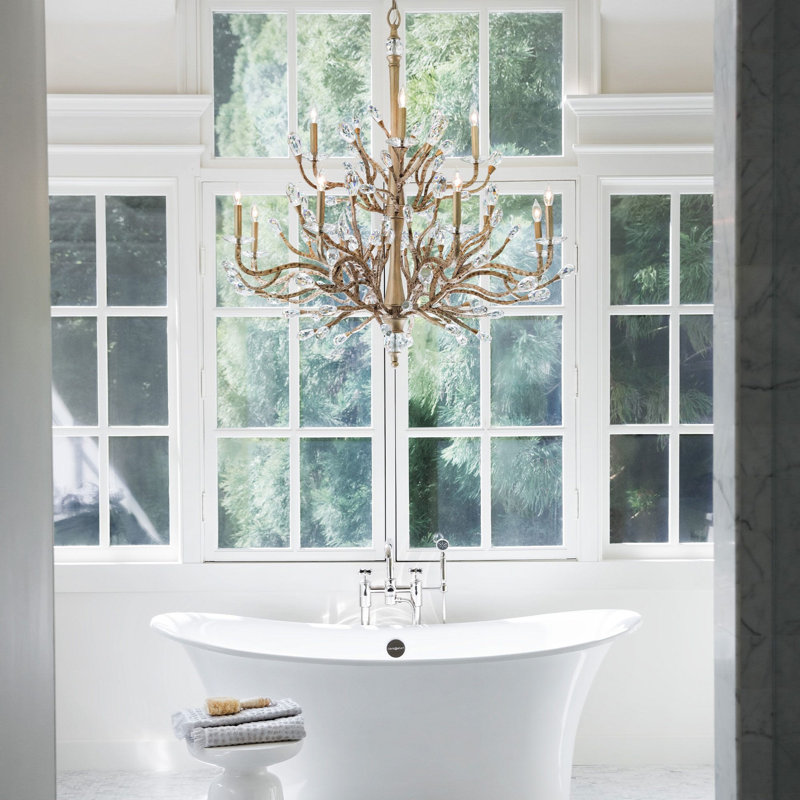 Eve 12 - Light Classic / Traditional Chandelier