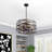 Ameal 6-Light 19.68 inch Oversize Unique Design Adjustable Pendant Light