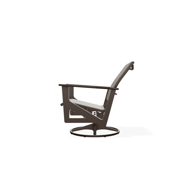 Wexler Outdoor Swivel Lounge Chair, Beacon Taupe Sunbrella®, Kona