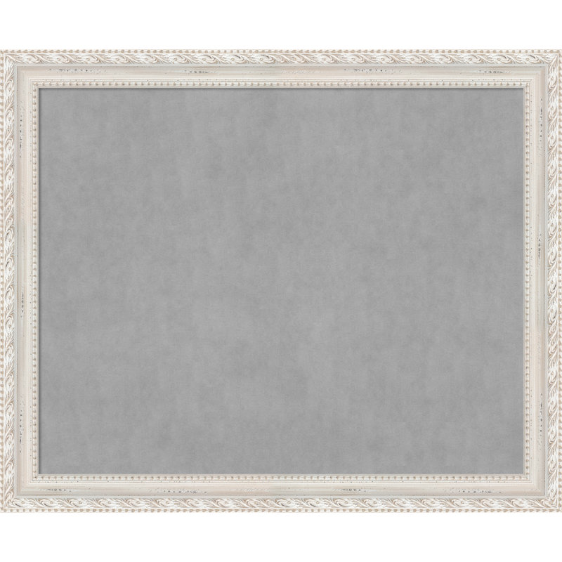 Tableau magnétique magnétique en métal, 38" H x 46" W x 2" D
