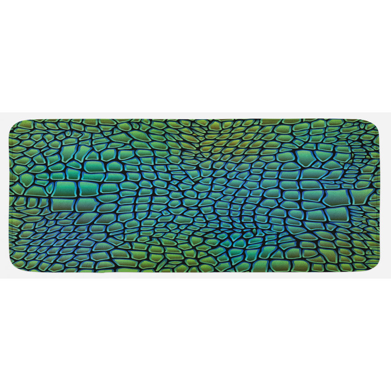 Tapis de cuisine abstrait