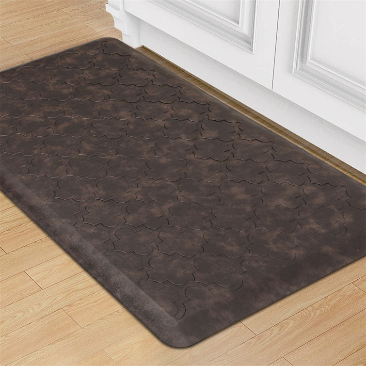 Jishnu Anti-Fatigue Non-Skid Kitchen Mat Everly Quinn