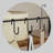 31.5"W Kitchen Island With Power Strip, Microwave Oven Stand, Kitchen Shelf, Baker's Rack With 3 Open Shelves-1611621496