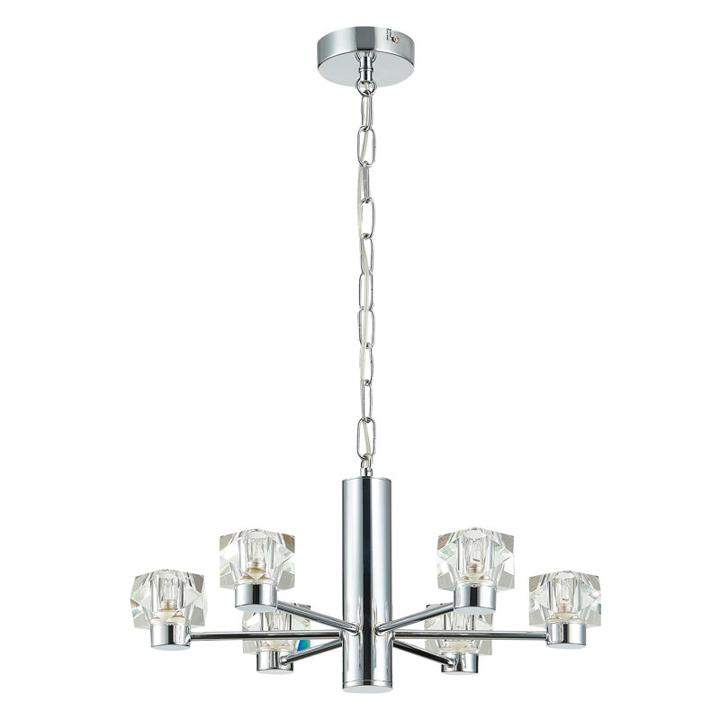 Syreeta 6 - Light Geometric Chandelier